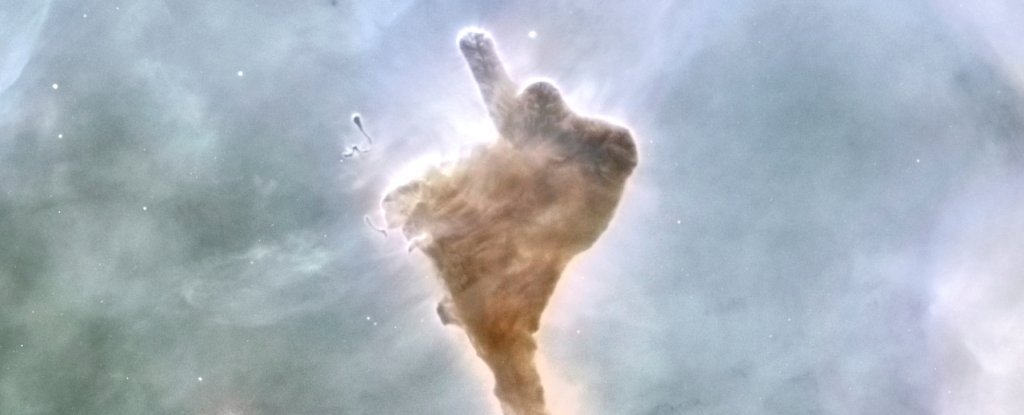 This epic space cloud sums up our goodbye for 2020