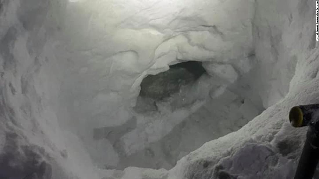 A lost teenage snowman built a snow cave to survive until rescuers arrived