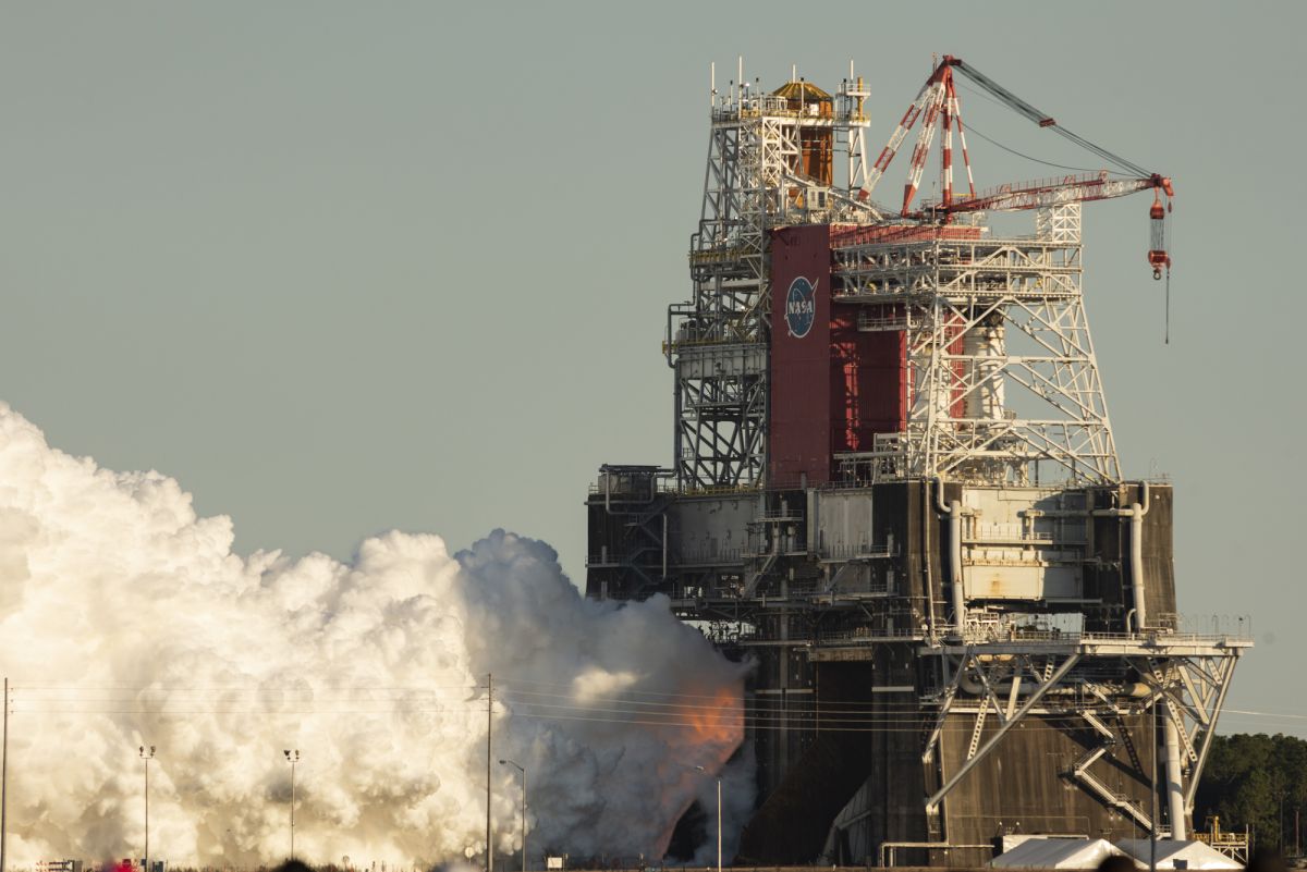 Testing the critical engine of NASA’s Space Launch System is being stopped ahead of schedule